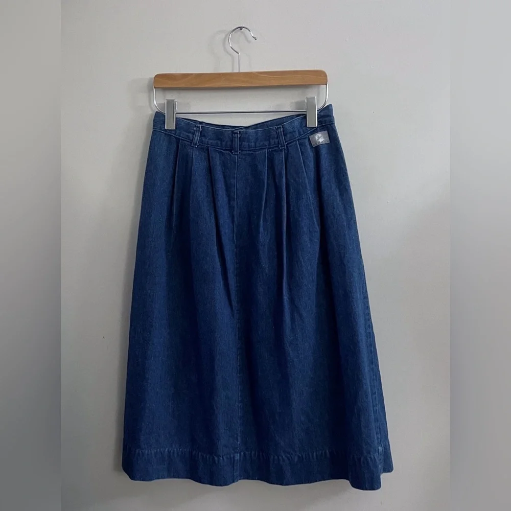 Vintage Pre 1971 LEVI'S Big E A-Line Skirt Boho Chic Cottagecore Festival